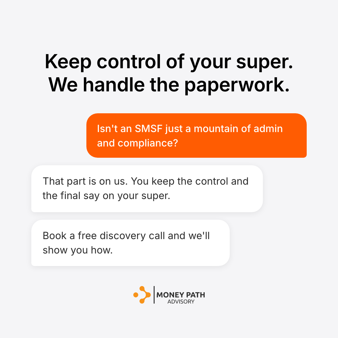 Keep control, lose the paperwork ad creative
